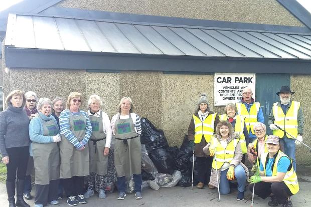 Launton residents come together for annual village spring clean