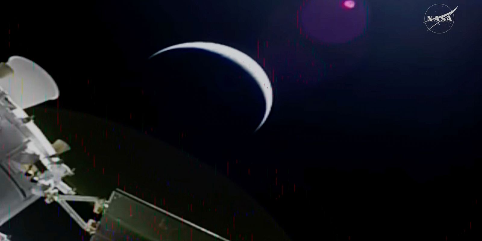 Astronauterna har Iphone – men ingen uppkoppling