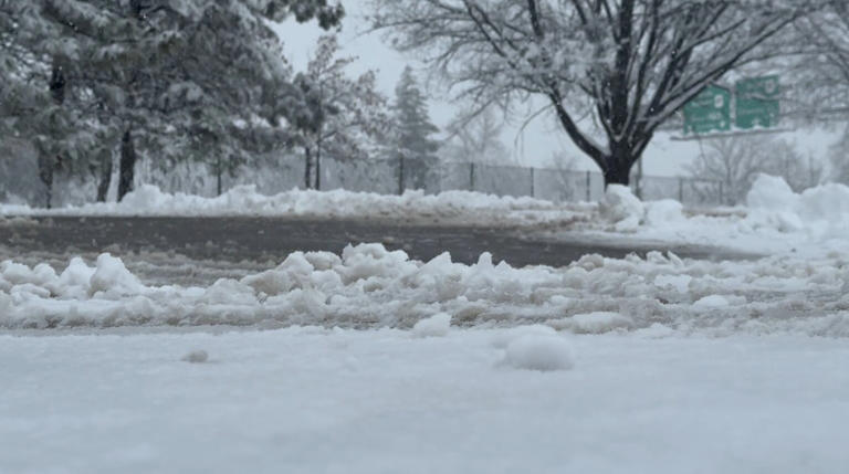 Late-season snowstorm blankets Fargo area with more than a foot of snow