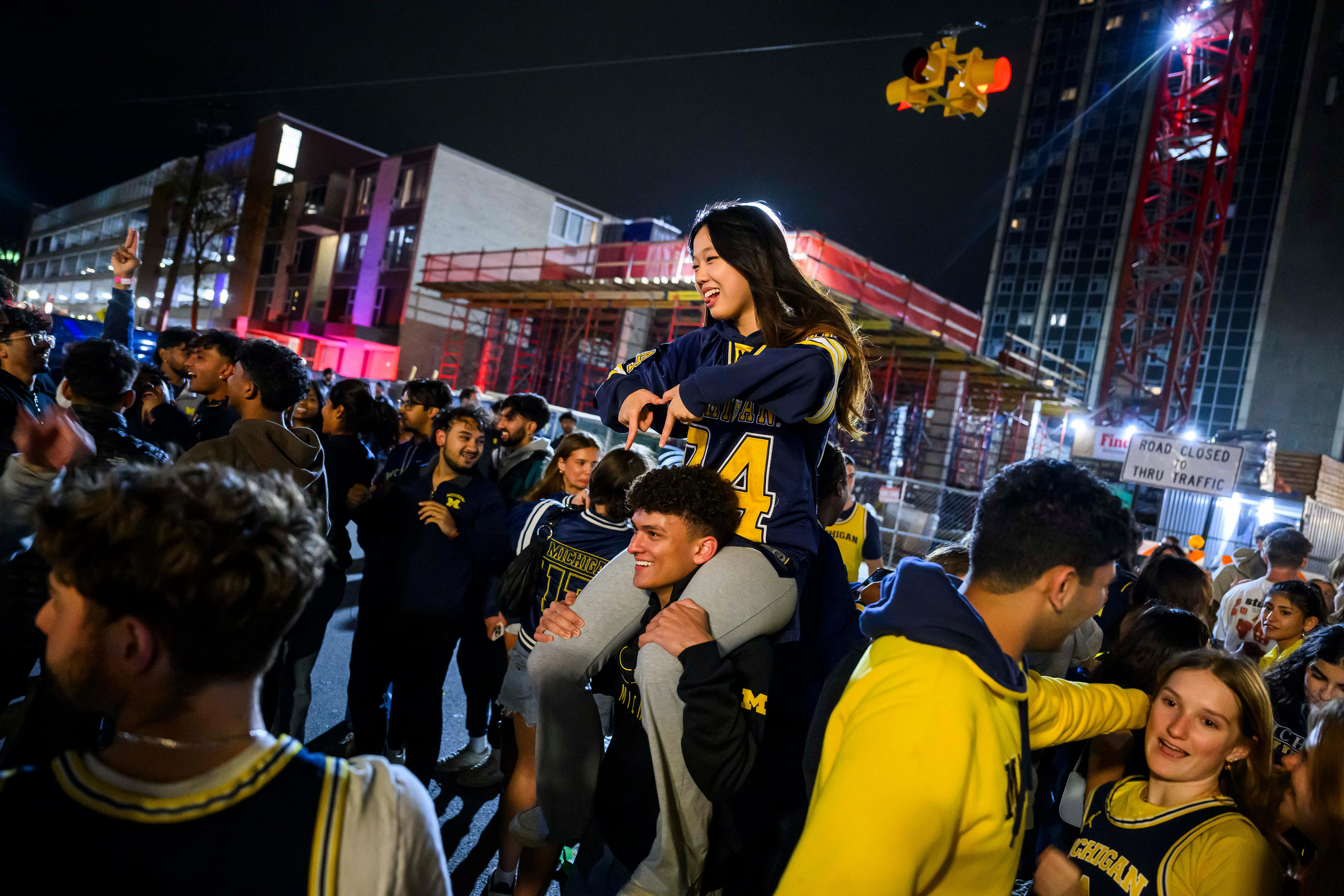 Michigan fans savor Final Four victory: 'We'll be back for Monday'