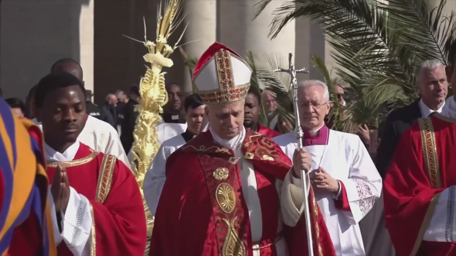Christians gather for Good Friday, Pope Leo's first Holy Week