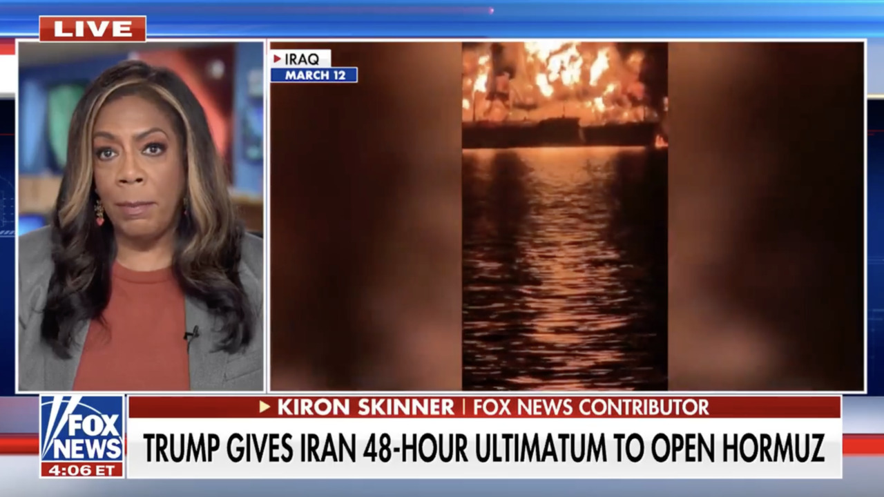 The military has been planning for the Strait of Hormuz for decades: Kiron Skinner<br><br>