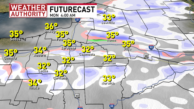 Possible localized severe weather overnight into early Sunday morning