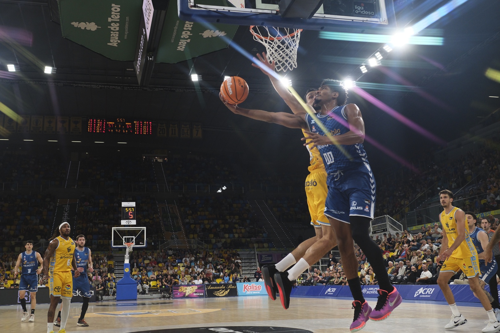 95-109. El Burgos revive ante un Granca que se mete de lleno en la ...