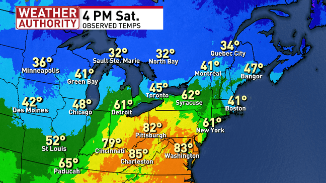 Possible localized severe weather overnight into early Sunday morning