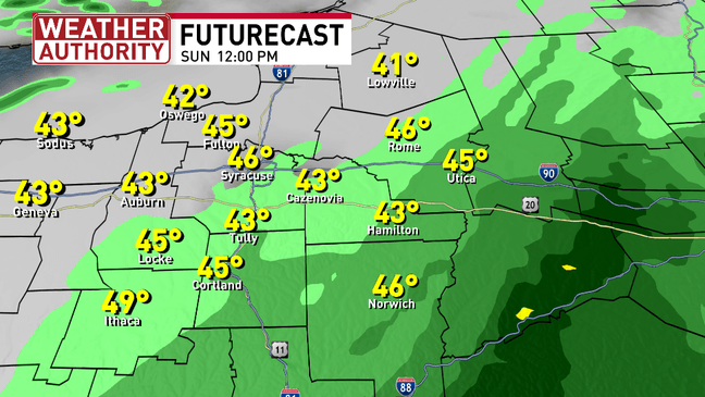 Possible localized severe weather overnight into early Sunday morning