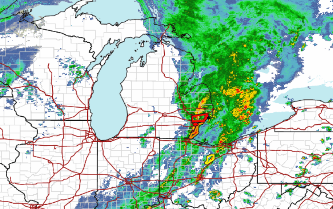 Tornado warnings in southeast Michigan canceled: See radar