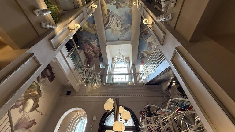 It's always surreal in Philadelphia, where art meets AI in a sweeping space