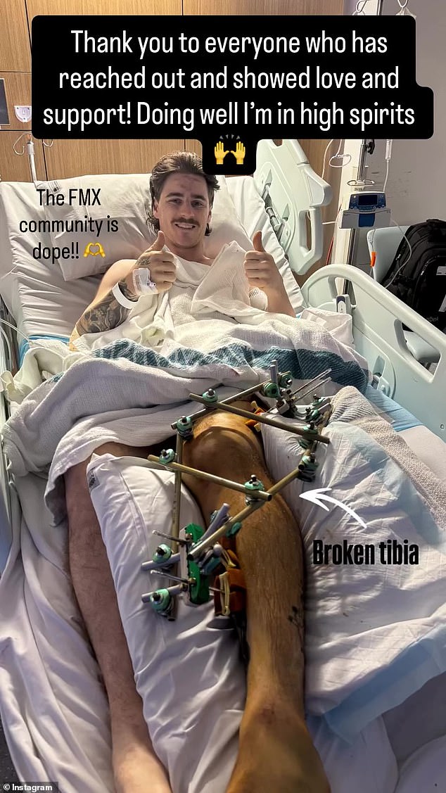 Motocross rider's message from hospital after catastrophic accident at the  Sydney Royal Easter Show