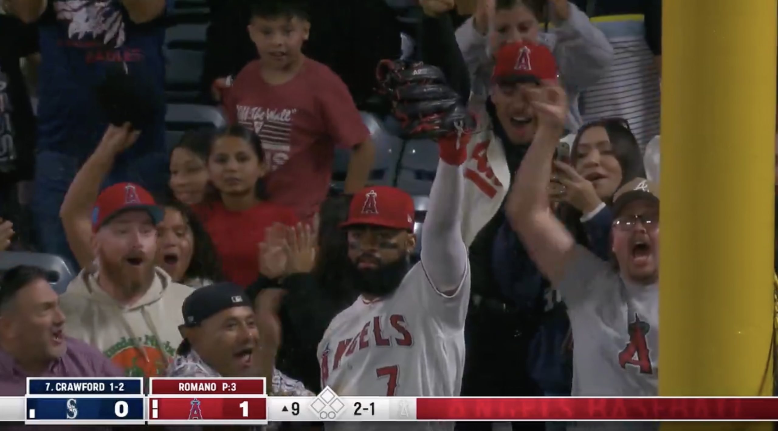 TV calls of Jo Adell robbing 3 home runs in a game<br><br>