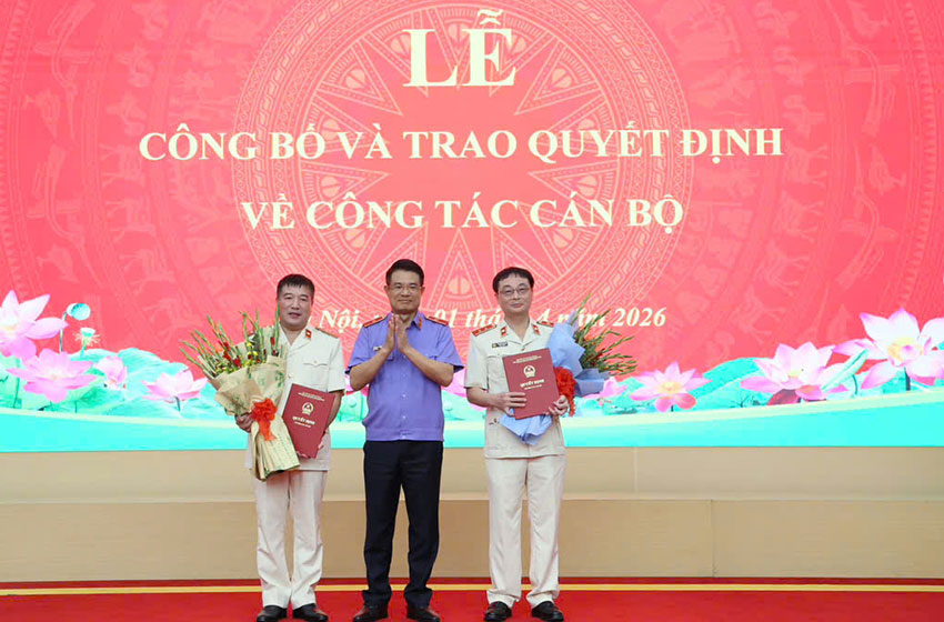 Bổ nhiệm 5 viện trưởng Viện Kiểm sát nhân dân tỉnh, thành phố