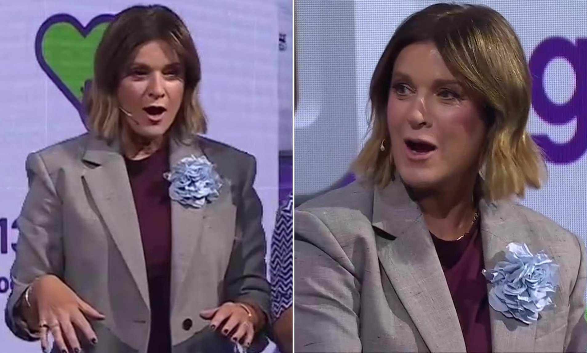 Shock moment Kylie Gillies screams on live TV during record-breaking Good Friday Appeal: 