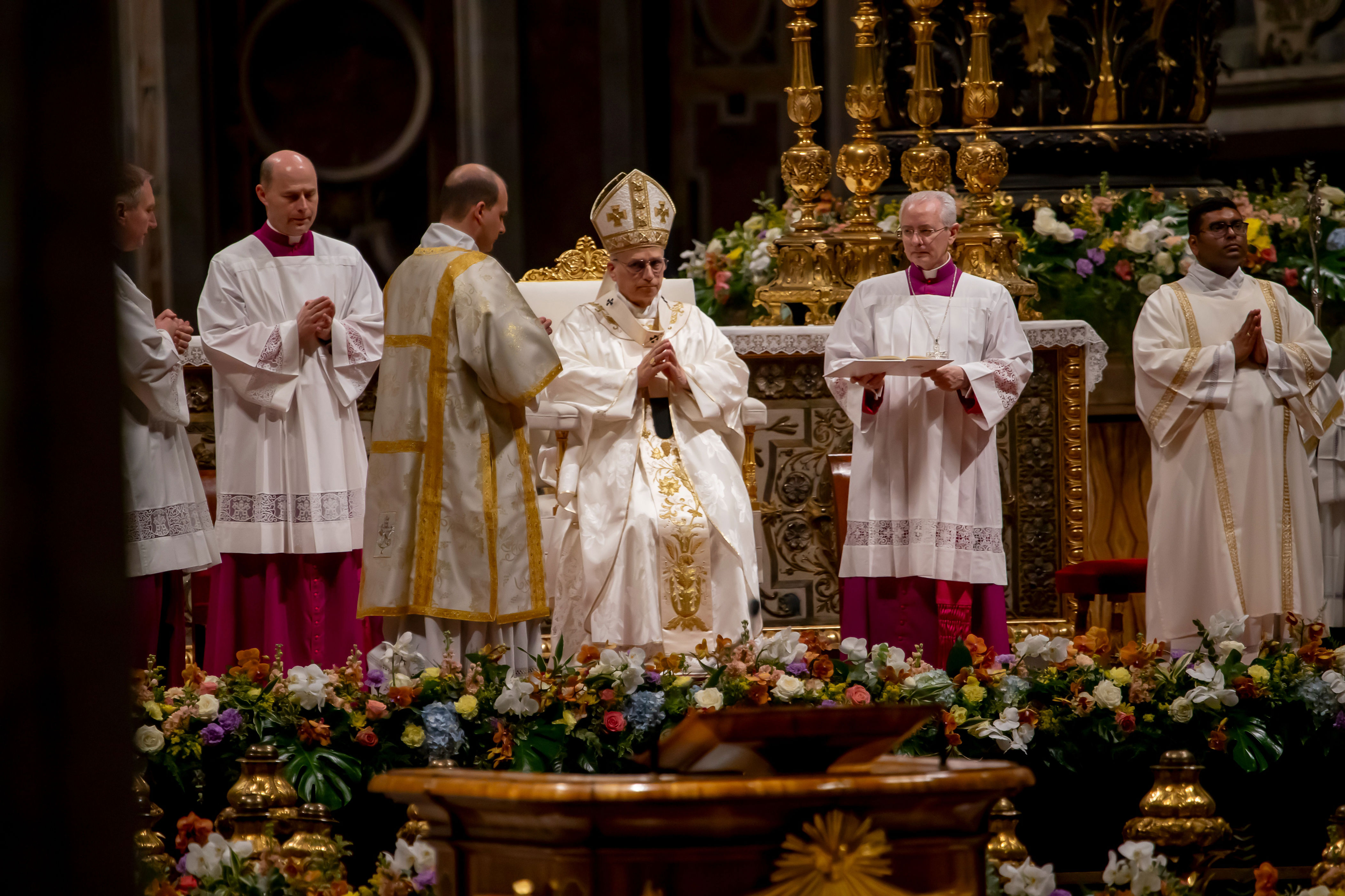 Leo XIV celebrates first Easter vigil as pope, calls for harmony and ...