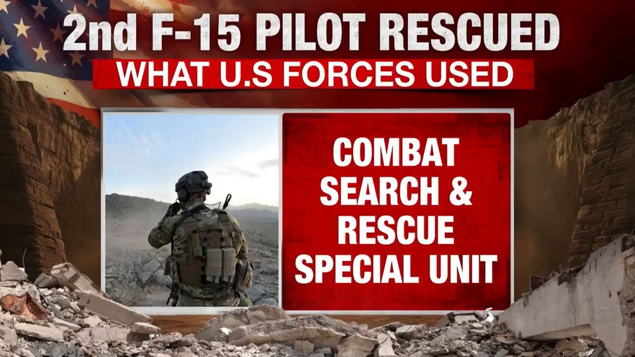 Special forces, dozens of planes: How US rescued F15 jet crew from Iran