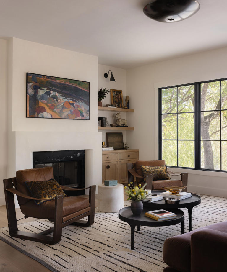 A layered organic modern Austin home designed using a 'slow design ...