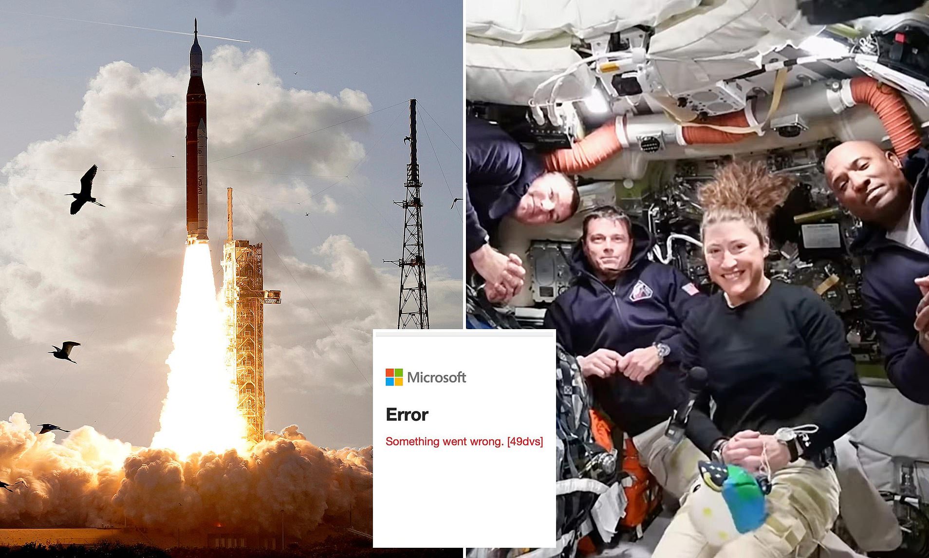 NASA crew thwarted by embarrassing Outlook error: 'Not content with ...