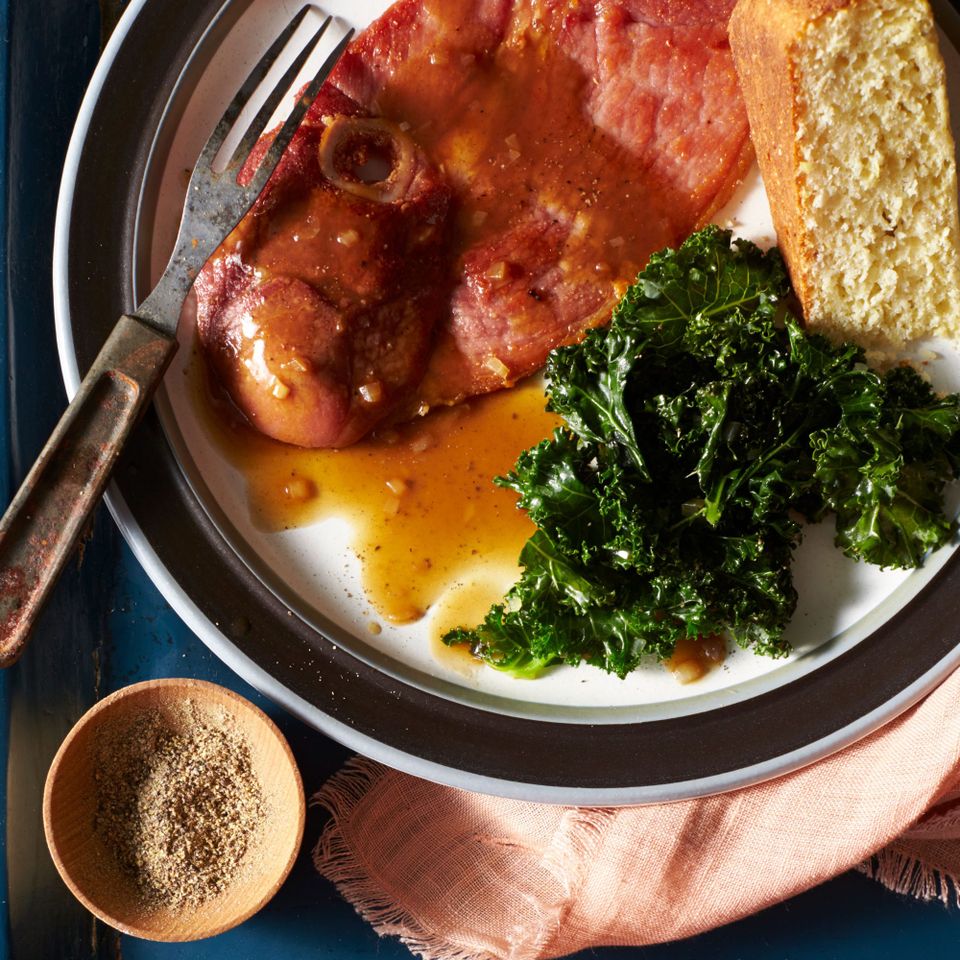 Red-Eye Gravy with Ham