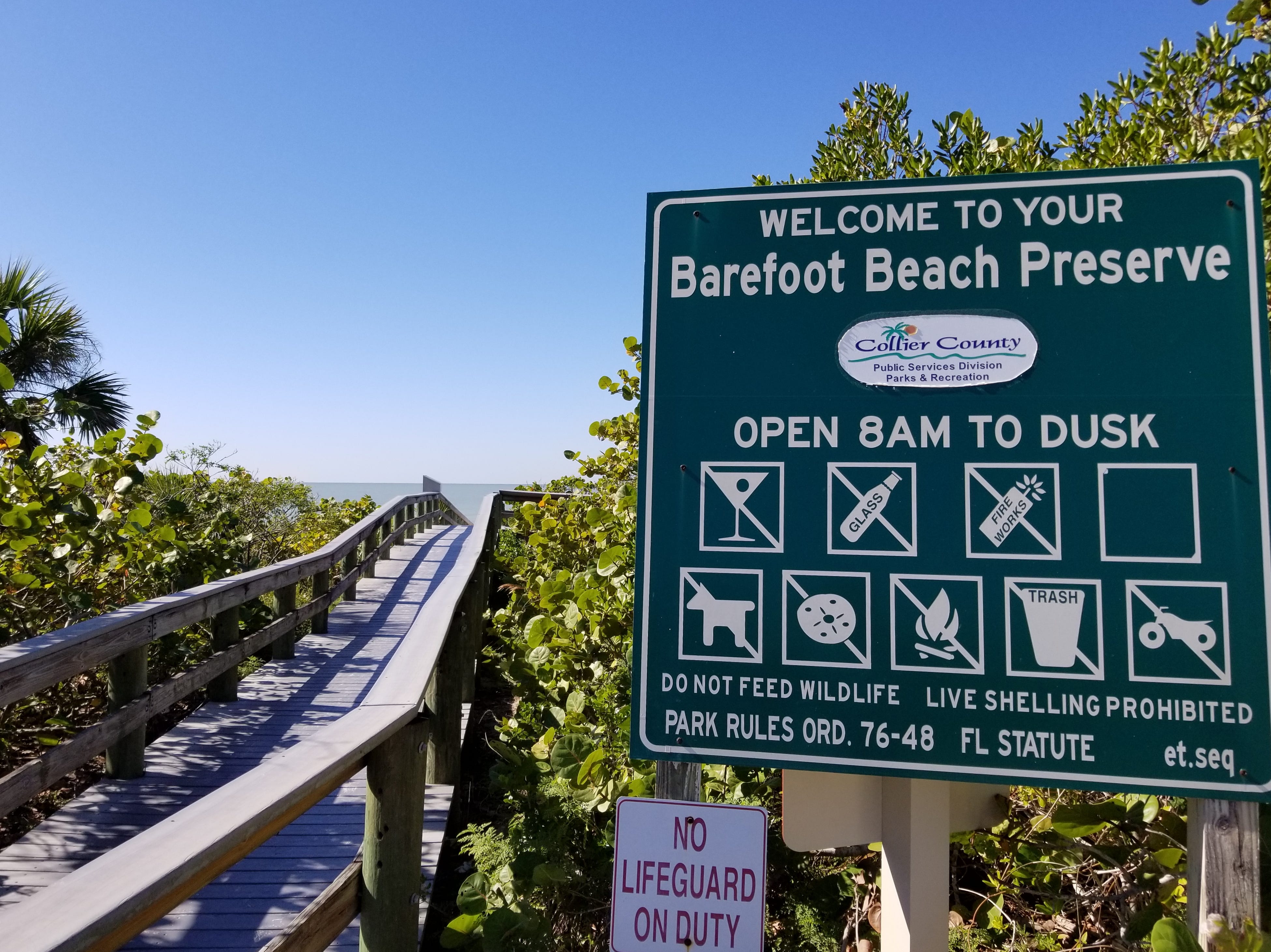 Barefoot Beach County Preserve is becoming costly to Bonita Springs residents after Collier County revoked the ability for nonresidents to purchase parking passes. City officials are working toward a deal to provide less-costly parking access at the popular beach.