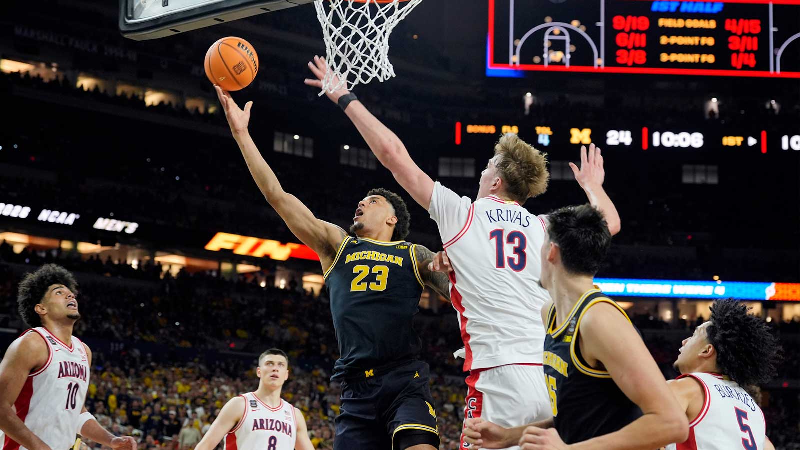 Arizona most to blame for Final Four blowout loss to Michigan