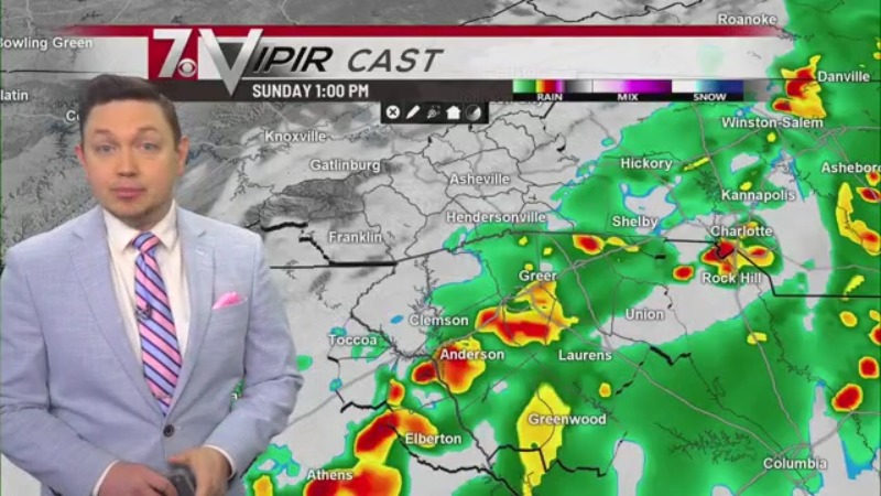 Showers likely on Easter Sunday then dry through the week