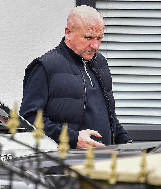Kevin Lynch, 51, the headteacher who was allegedly assaulted by former footballer Joey Barton, has been pictured for the first time since being seriously injured in a golf club fight