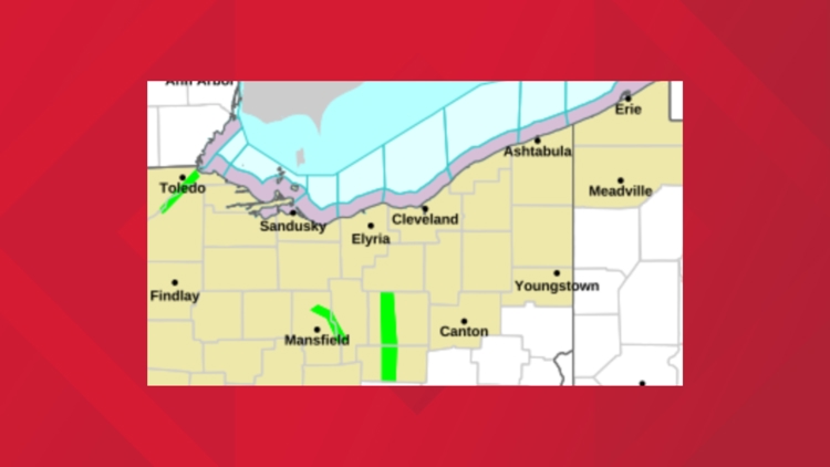 Flood warning extended for multiple Northeast Ohio counties