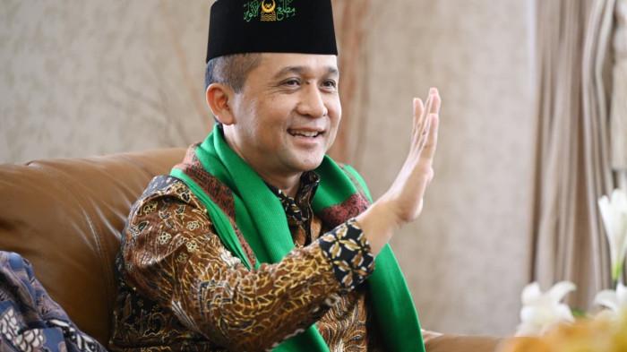 Menteri Transmigrasi M Iftitah Sulaiman Suryanagara.