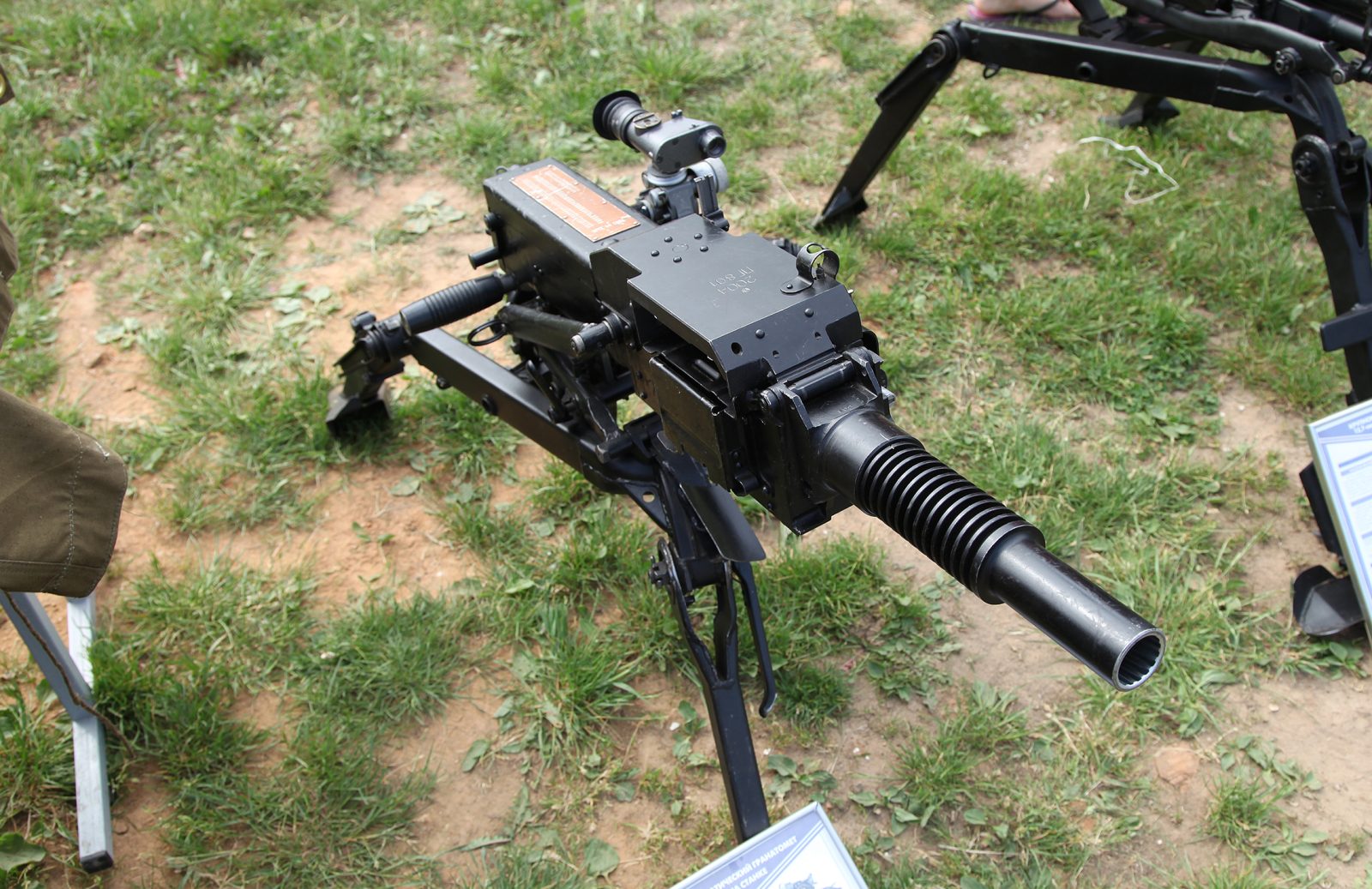 How the US made a grenade-launching sniper machine gun