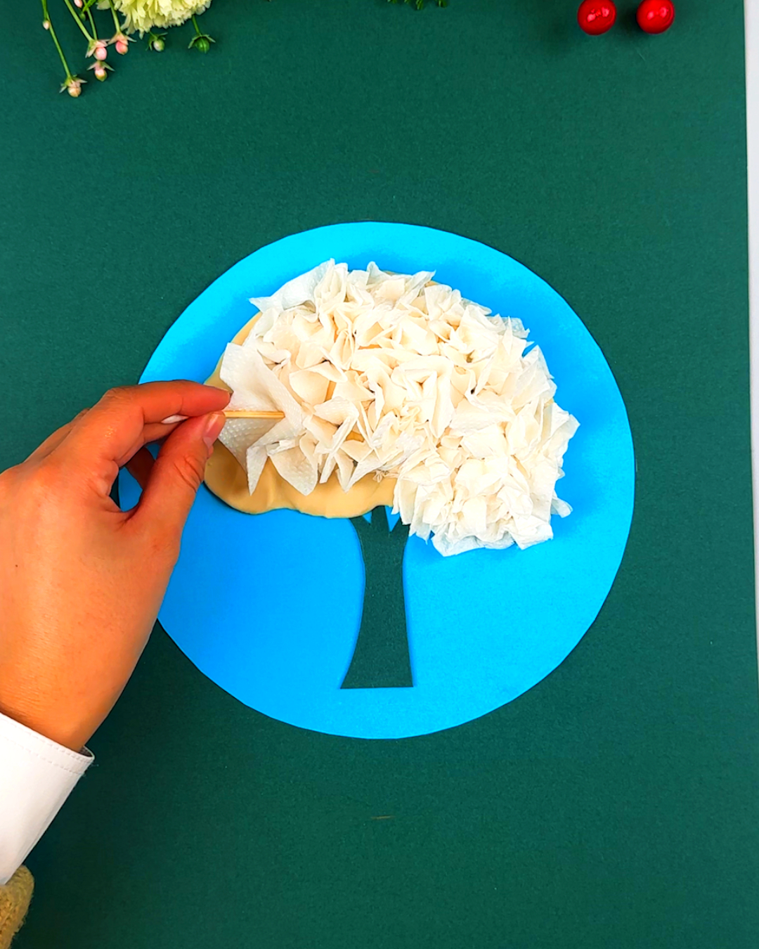 Winter art project kids can make ️☃️