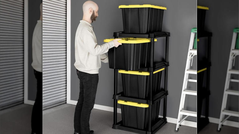 Declutter & organize every container in your garage with this DIY ...