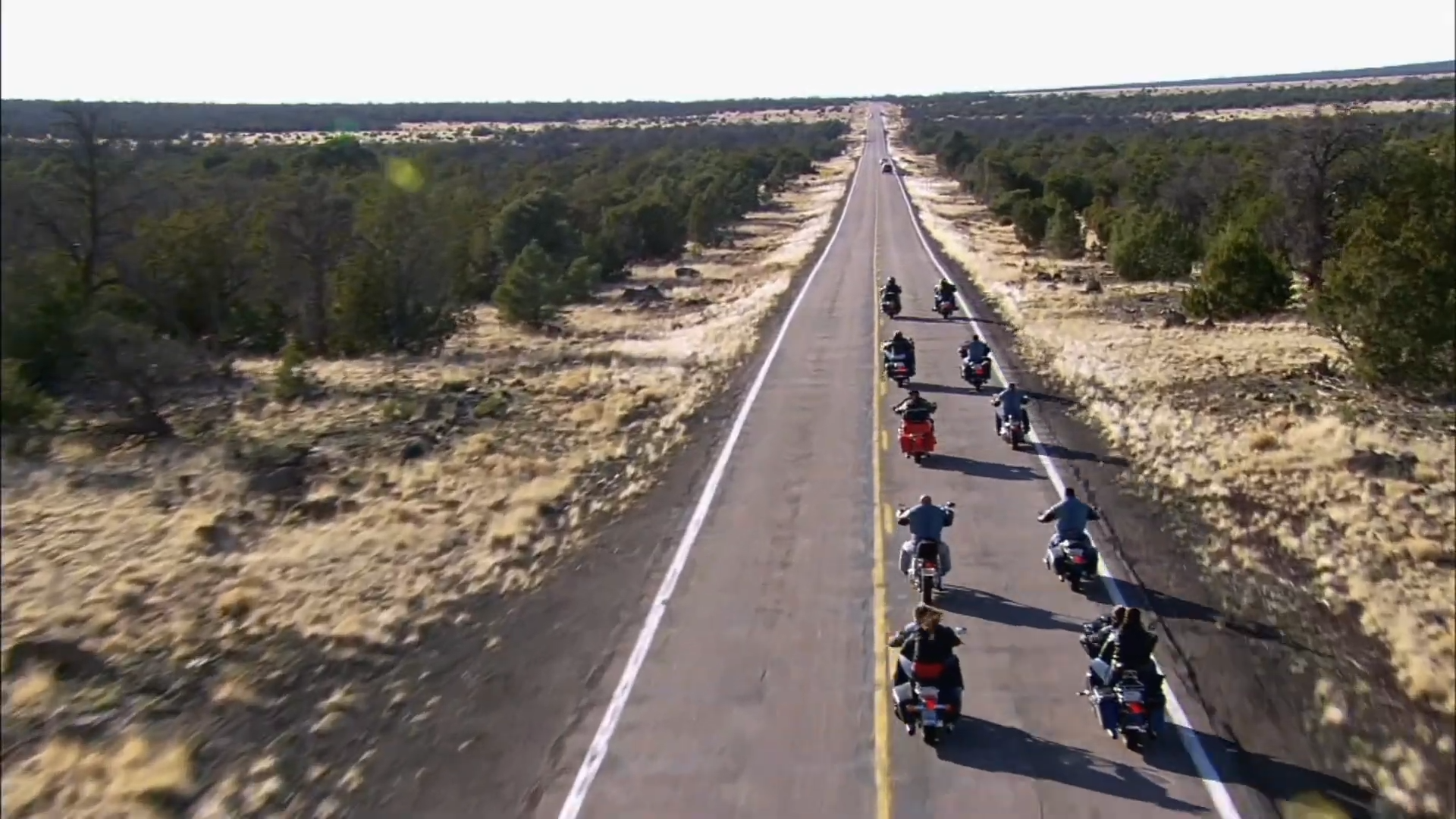 He thought they were riding too fast and it got tense