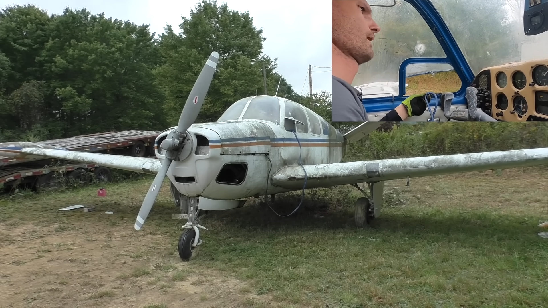 Abandoned for 20 years but can this plane fly again?