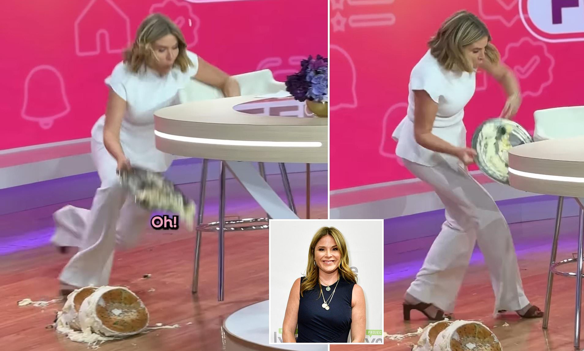 Jenna Bush Hager gives update after suffering from painful fall live on TV