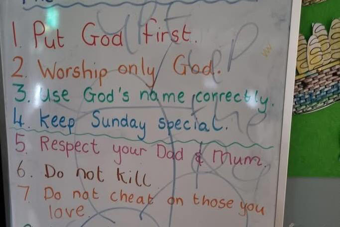 'Hearbreaking' attack as vandals daub IRA graffitti on Sunday Sunday ...