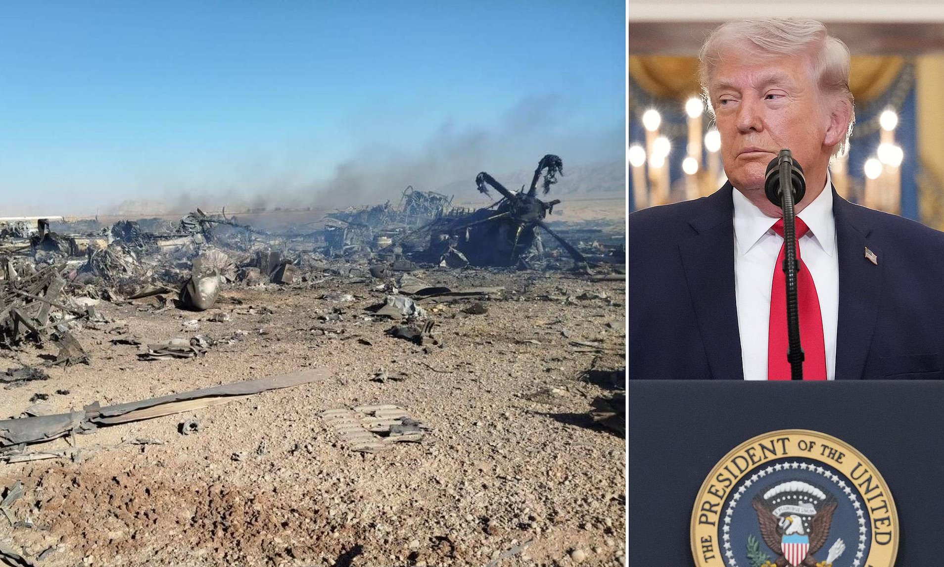 Trump's daring extraction of US airman trapped in Iran almost failed