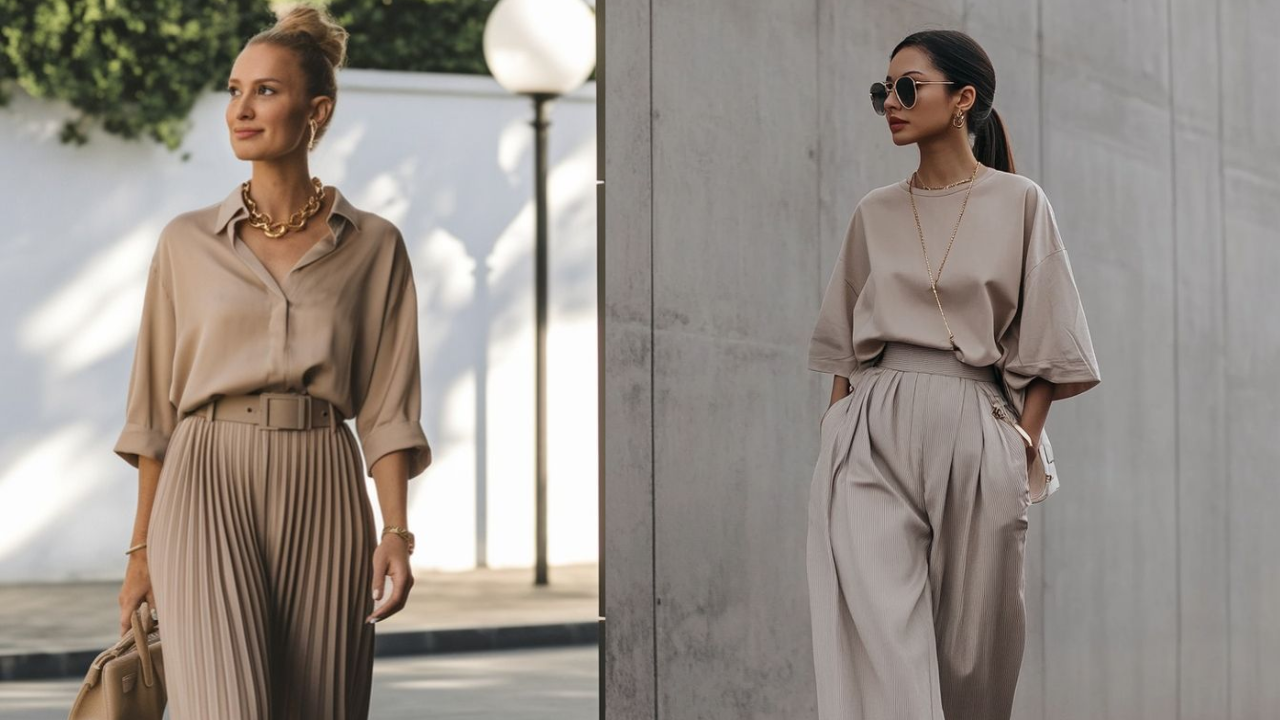 Why beige is the new power color for rich women in 2026?