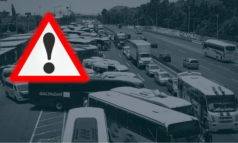 Estas son las carreteras y autopistas bloqueadas o cerradas hoy lunes ...