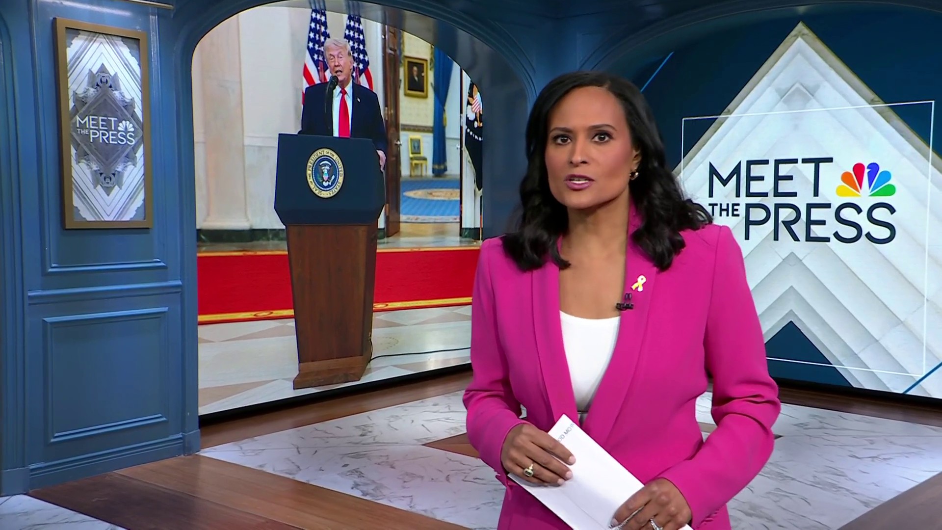 Exclusive: Trump reacts to 