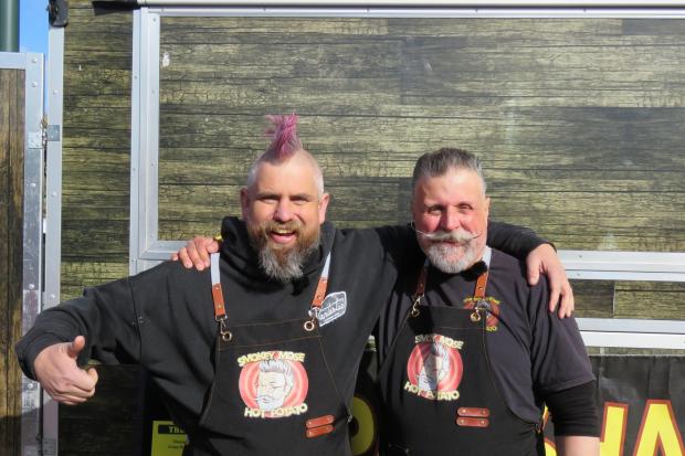 Pictures: Jacket potato lovers queue from 4am for Spudman and Smokey Mose