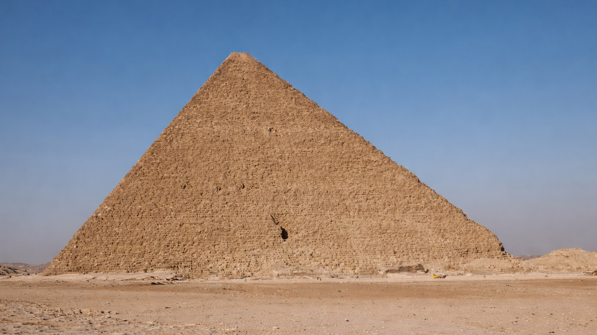 How the Great Pyramid was aligned to true north