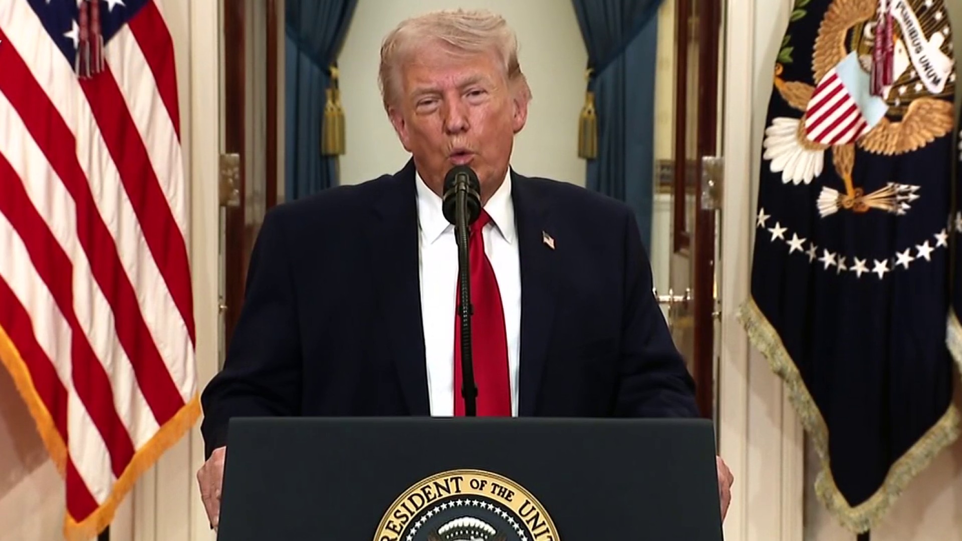 Exclusive: Trump reacts to 