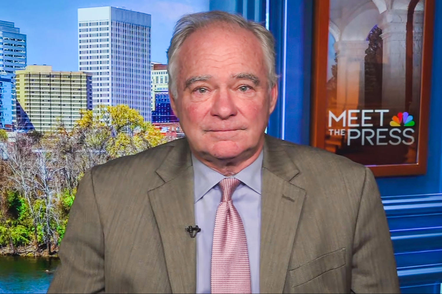 Sen. Tim Kaine says Congress will have a hard time reviewing Trump