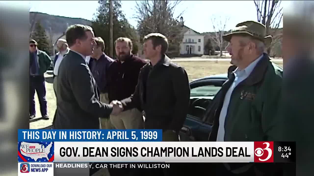 This day in history: Governor signs land conservation deal