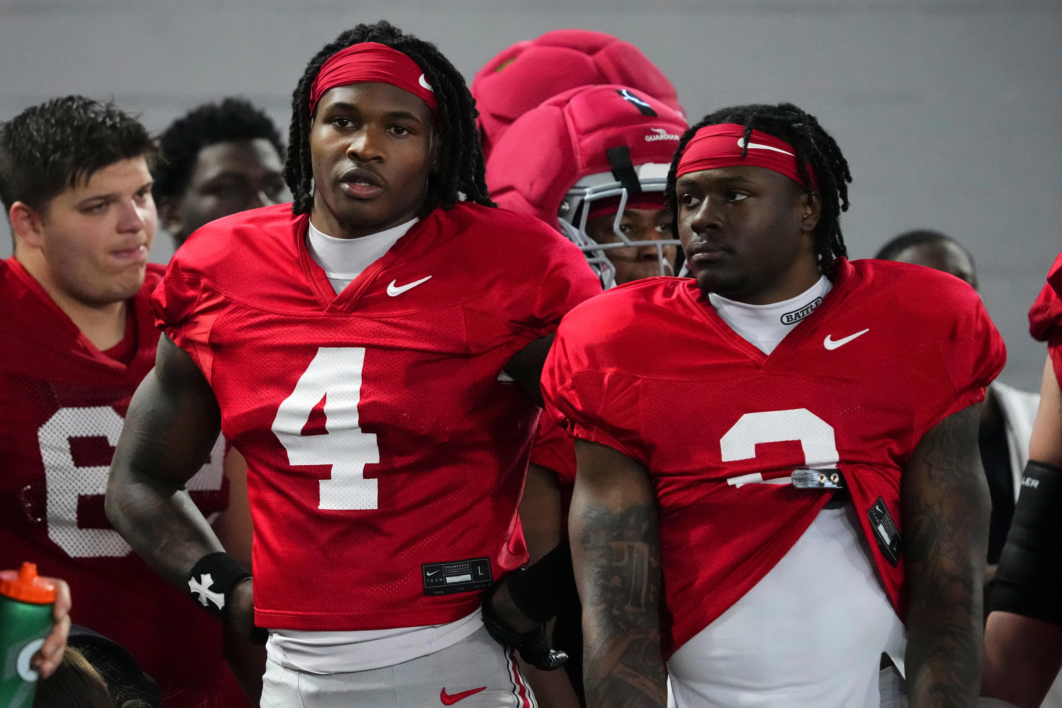 Ohio State RB coach says Legend Bey's running looks like art