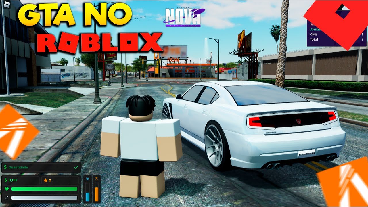 GTA 5 No Roblox Roleplay Mapa Do GTA No Roblox