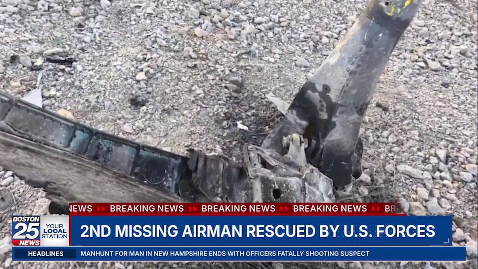 US rescues aviator whose fighter jet was shot down in Iran