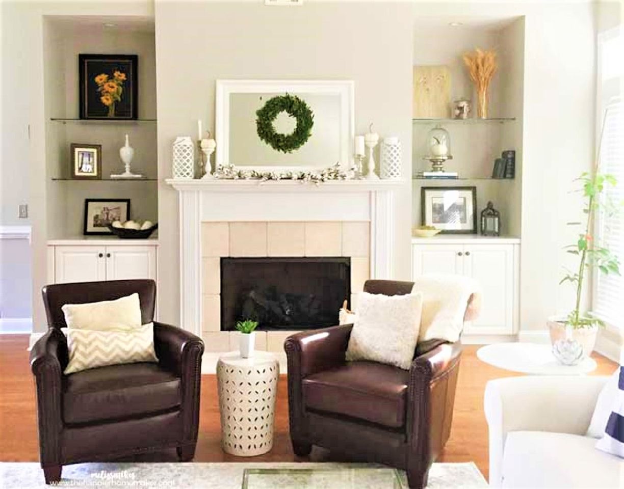Cheerful, Bright Living Room After Makeover