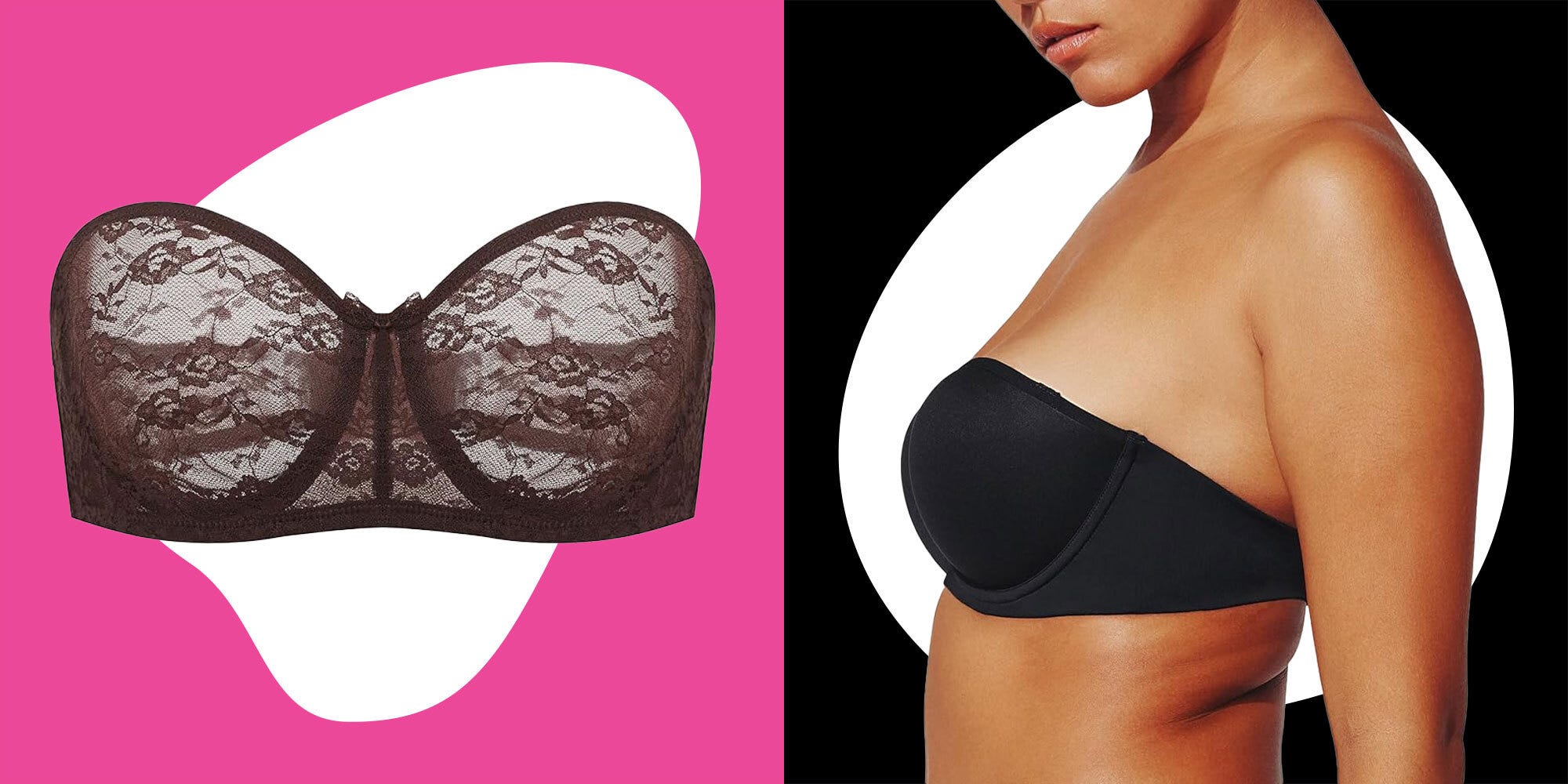 I could never find a strapless bra for big boobs, but this one changed the game