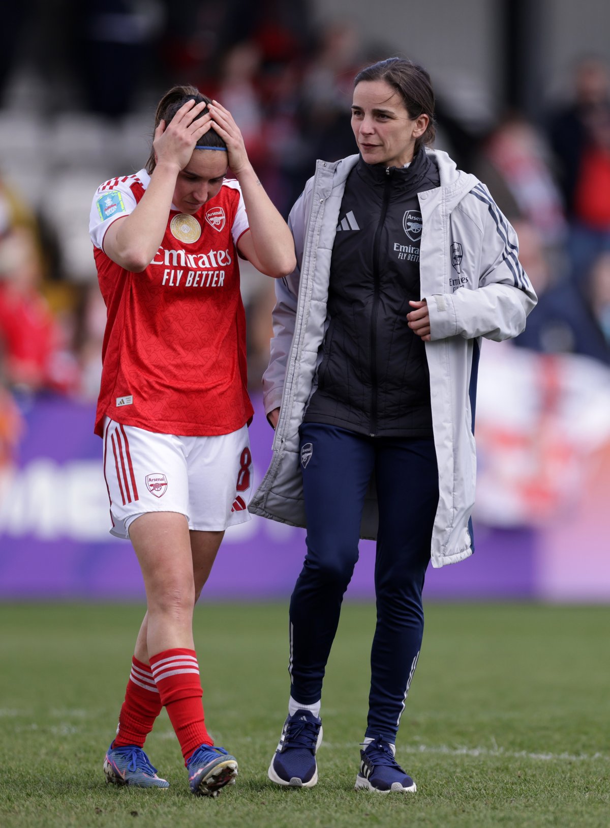 Kirby stars as Brighton condemn Arsenal to shock Women's FA Cup exit