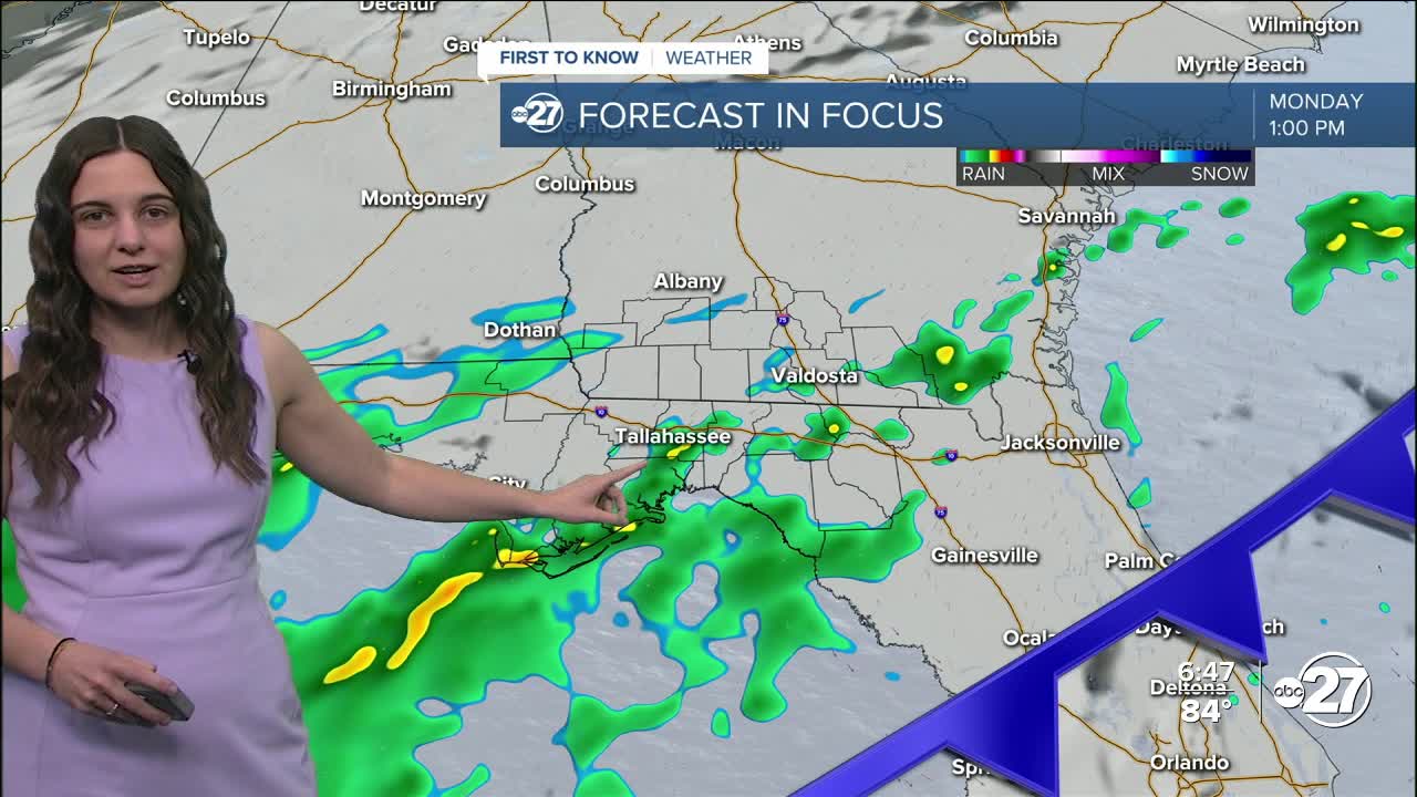 First to know forecast: Starting the week off cloudy and rainy (4/5/2026)